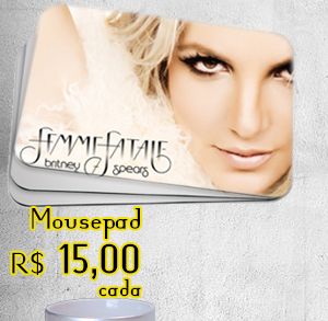 Mouse Pad Britney Spears Femme Fatale